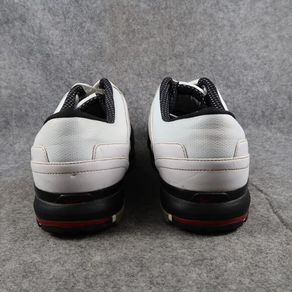 Nike Shoes Mens 10 Air Max Pro Golf Derby Sneaker Sport Active White Black Red - Picture 8 of 16